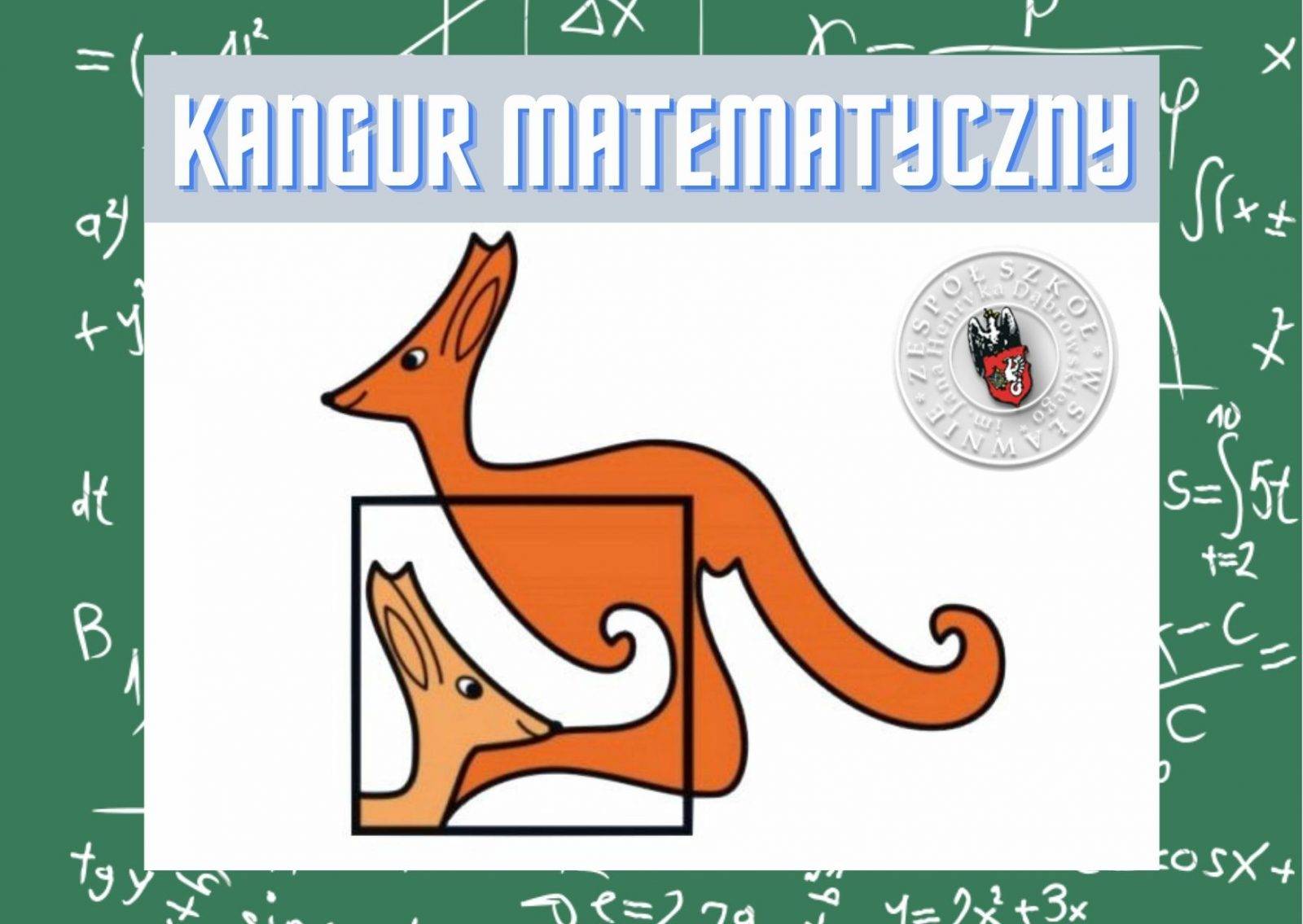 plakat konkursu kangur matematyczny